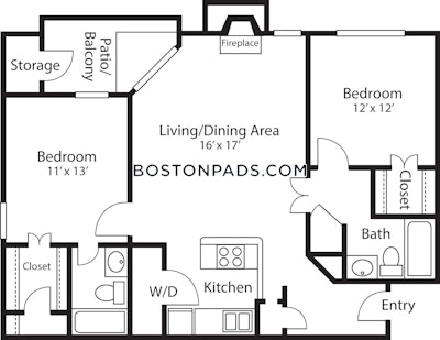 Quincy Apartment for rent 2 Bedrooms 2 Baths  South Quincy - $2,730